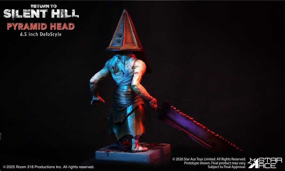 Ritorno a Silent Hill (2026) DefoStyle Figure 2-pack Pyramid Head 20 cm & Bubble Head Nurse 17 cm