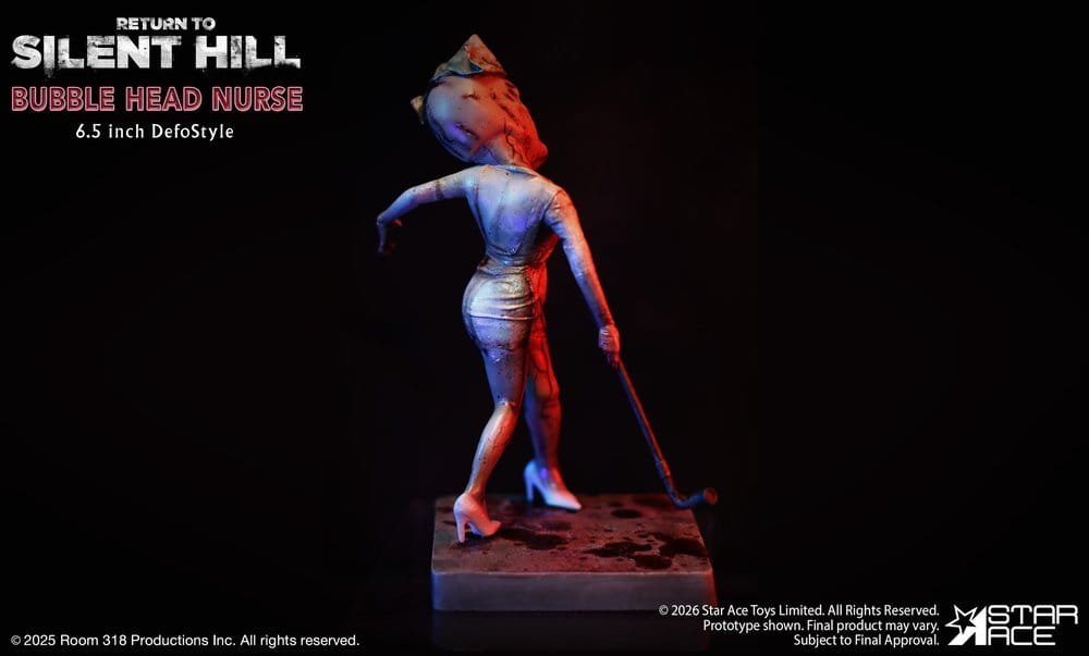 Ritorno a Silent Hill (2026) DefoStyle Figure 2-pack Pyramid Head 20 cm & Bubble Head Nurse 17 cm