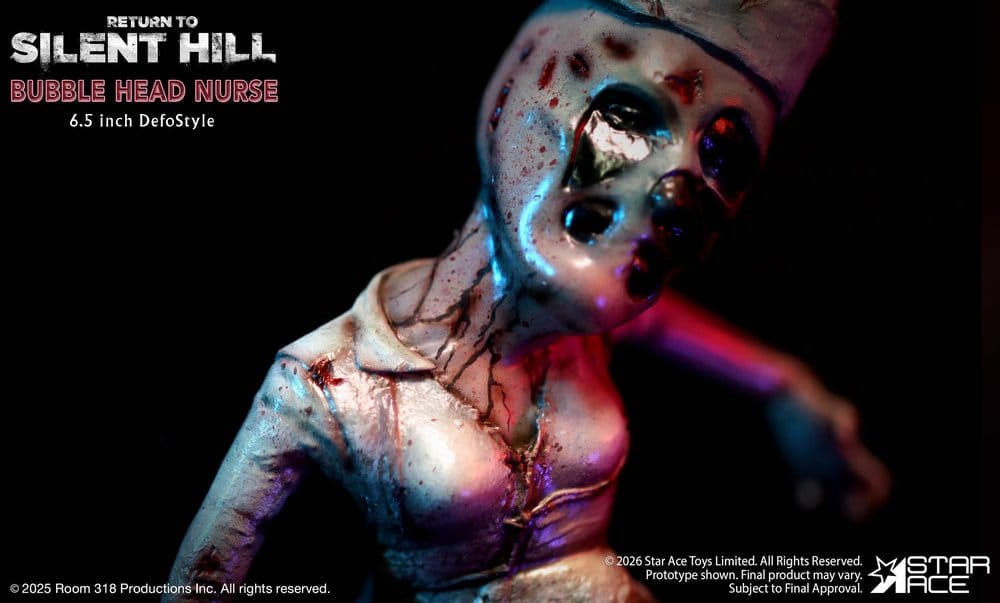 Ritorno a Silent Hill (2026) DefoStyle Figure 2-pack Pyramid Head 20 cm & Bubble Head Nurse 17 cm