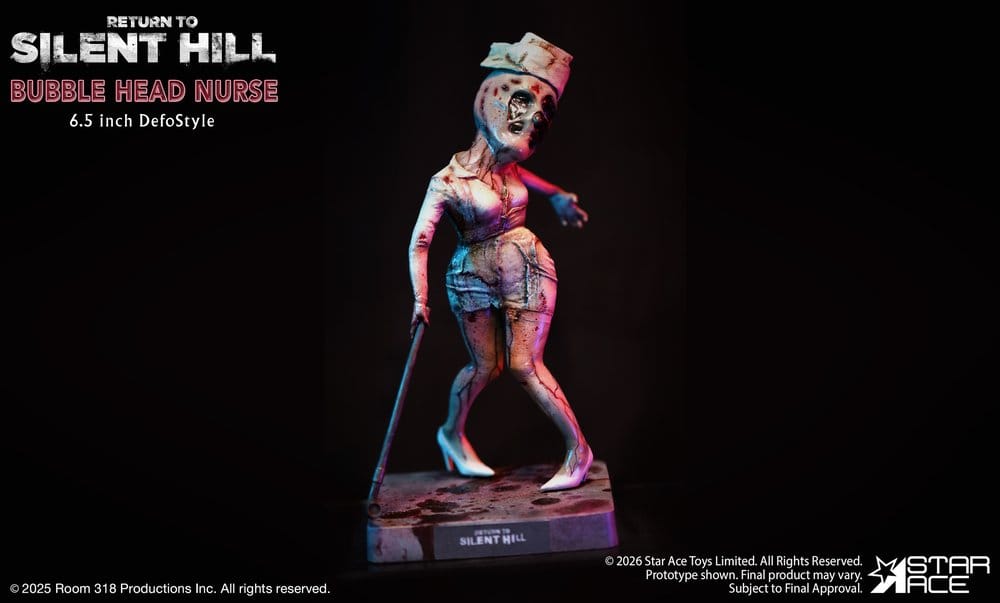 Ritorno a Silent Hill (2026) DefoStyle Figure 2-pack Pyramid Head 20 cm & Bubble Head Nurse 17 cm