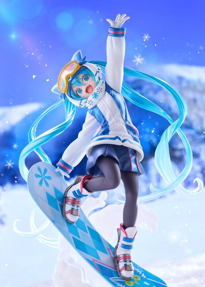 Hatsune Miku AMP+ PVC Figur Snow Miku All Stars 2016 Ver. 23 cm