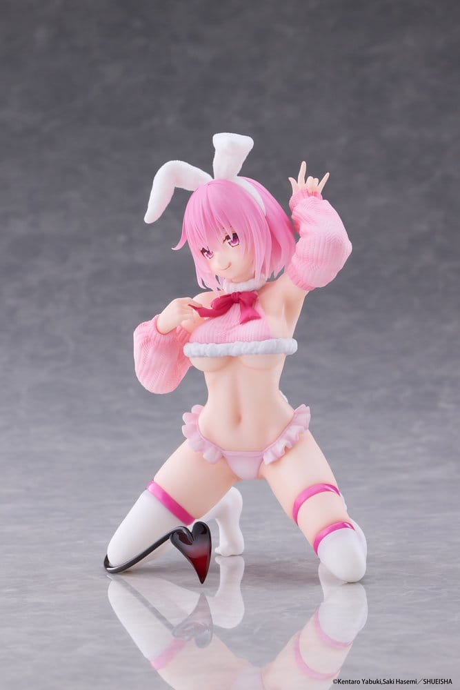 To Love-Ru Darkness MOFLOCK PVC Figure Momo (Fluffy Bunny Ver.) 13 cm